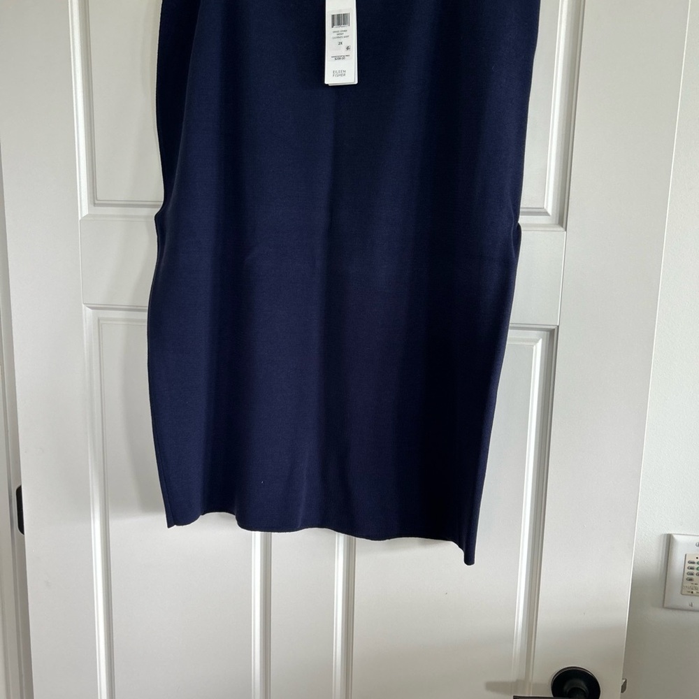 Eileen Fisher Midnight Pencil Skirt